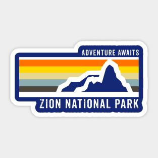 Zion National Park Sticker